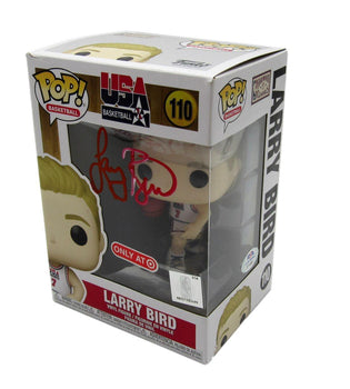Larry Bird Hof Autographed Funko Pop! Figurine