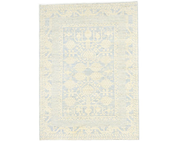 Handmade Khotan Rug Floral Classic Oushak