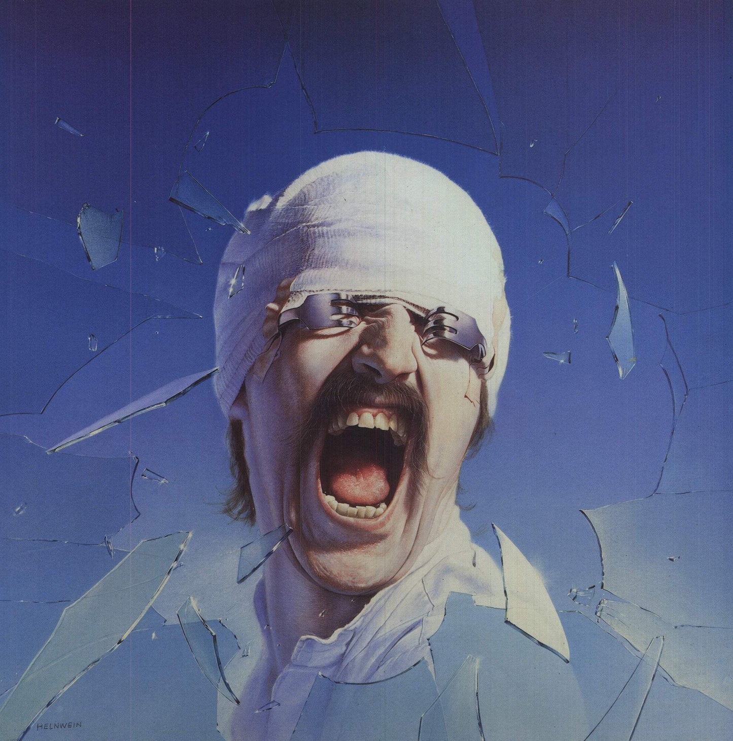 Gottfried Helnwein Self-Portrait " Offset Lithograph Contemporary
