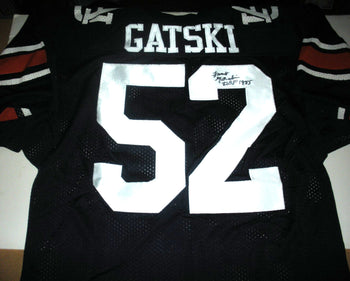 Frank Gatski Auburn Tigers W/Coa Signed Official