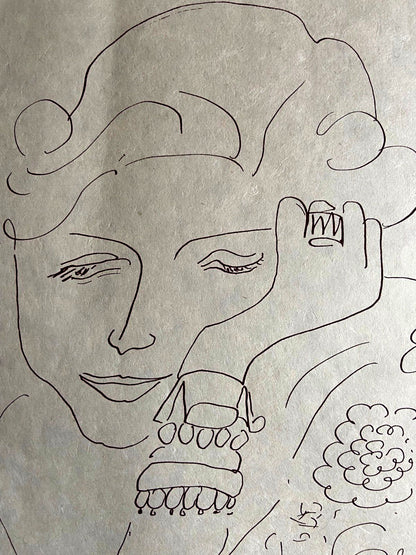 Henri Matisse Lithograph 1960 Coa Hand Signed Hand Numbered