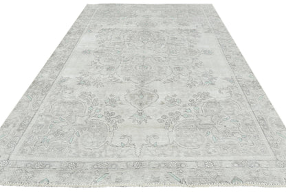 Antique Hand-Knotted Distressed Oriental Rug