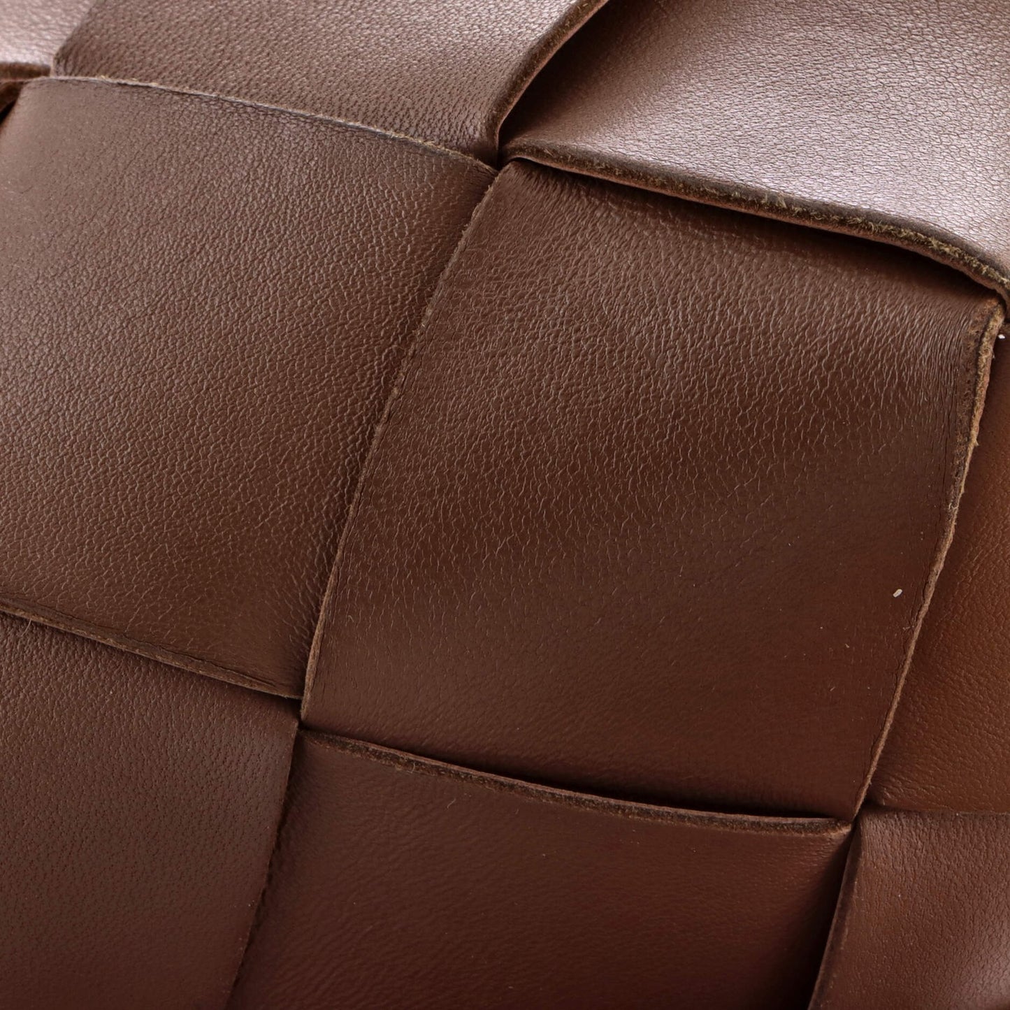 Bottega Veneta Cassette Camera Crossbody Bag Maxi Intrecciato Leather Small