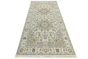 Rare Size Floral Classic Indo-Nain Oriental Rug