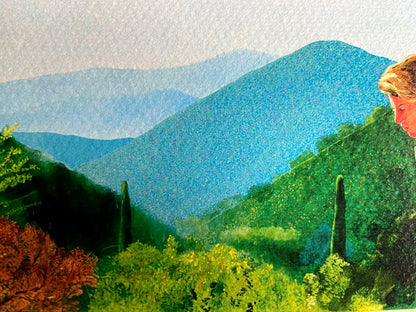 David Hockney "Portrait Of An Artist" Lithograph Signed Stamp