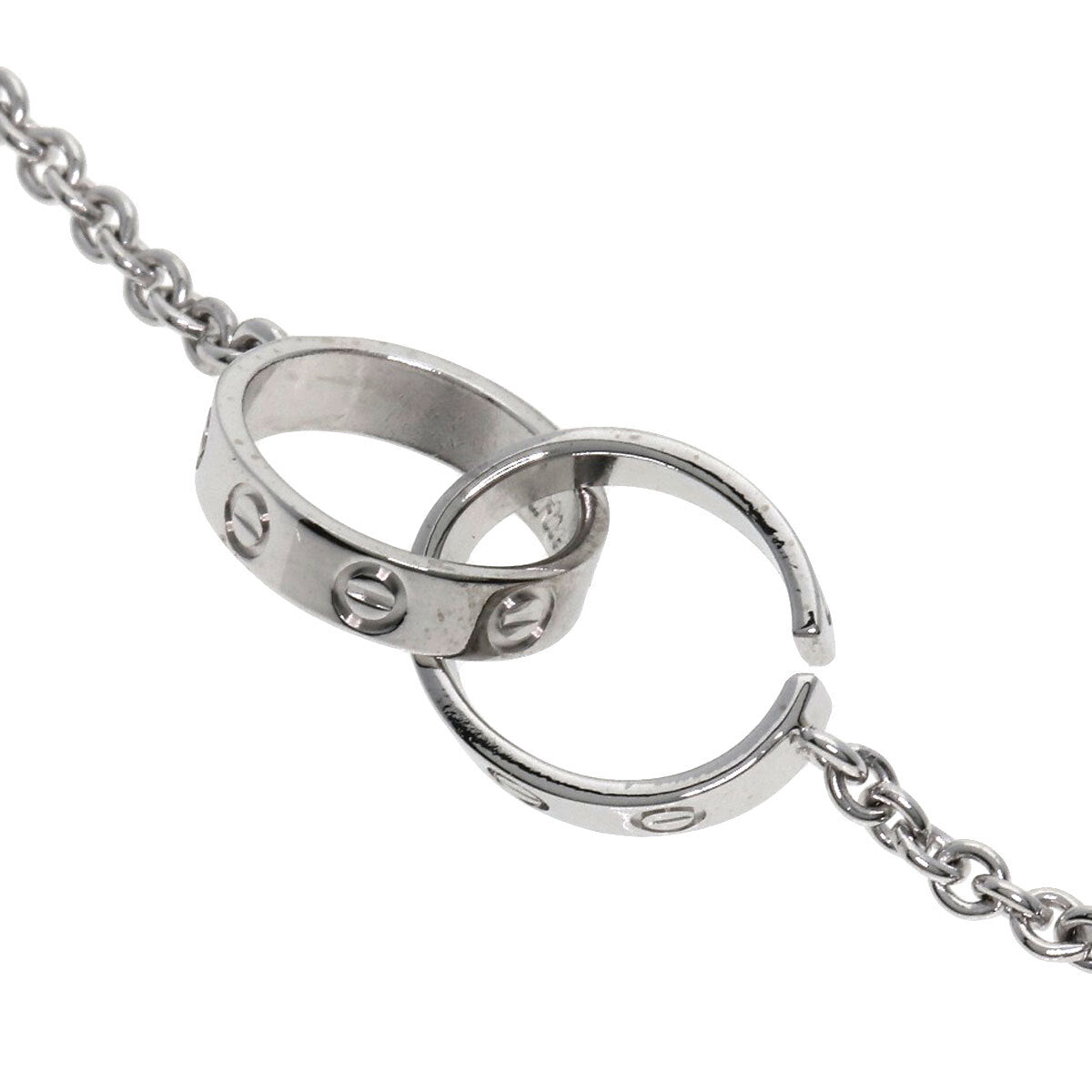 Cartier   Bracelet Baby Love Old Type K18 White