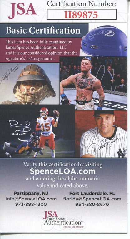 Micheal Irvin Autographed 1St Day Cover Envelope (Jsa)