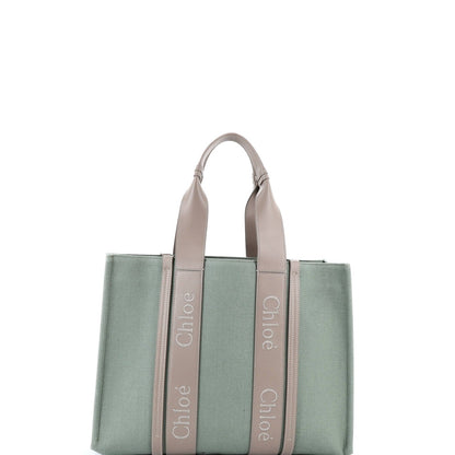 Chloe Woody Tote Leather Large