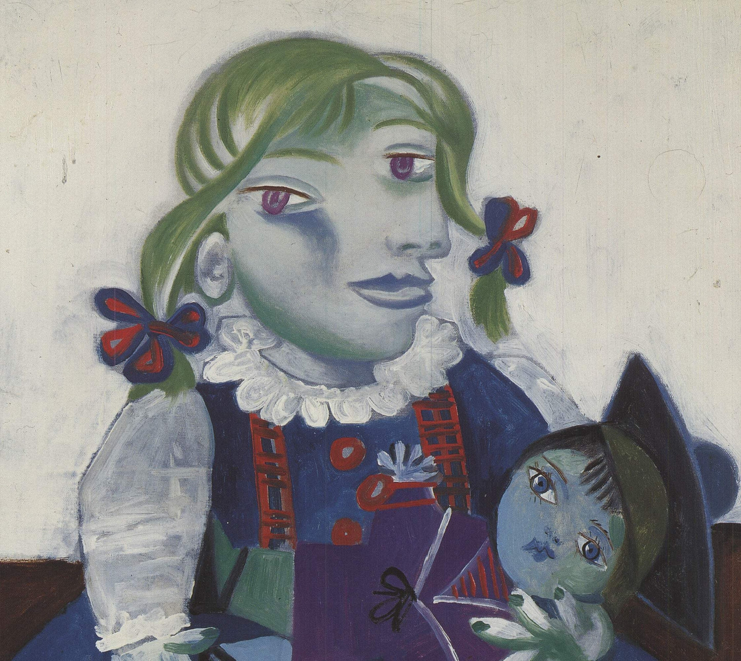 Pablo Picasso Maya With Doll " Offset Lithograph Cubism