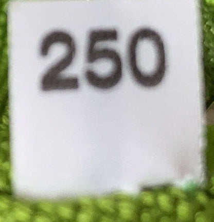 Prada Triangle Logo Zip Crossbody Bag Embossed Canvas Large