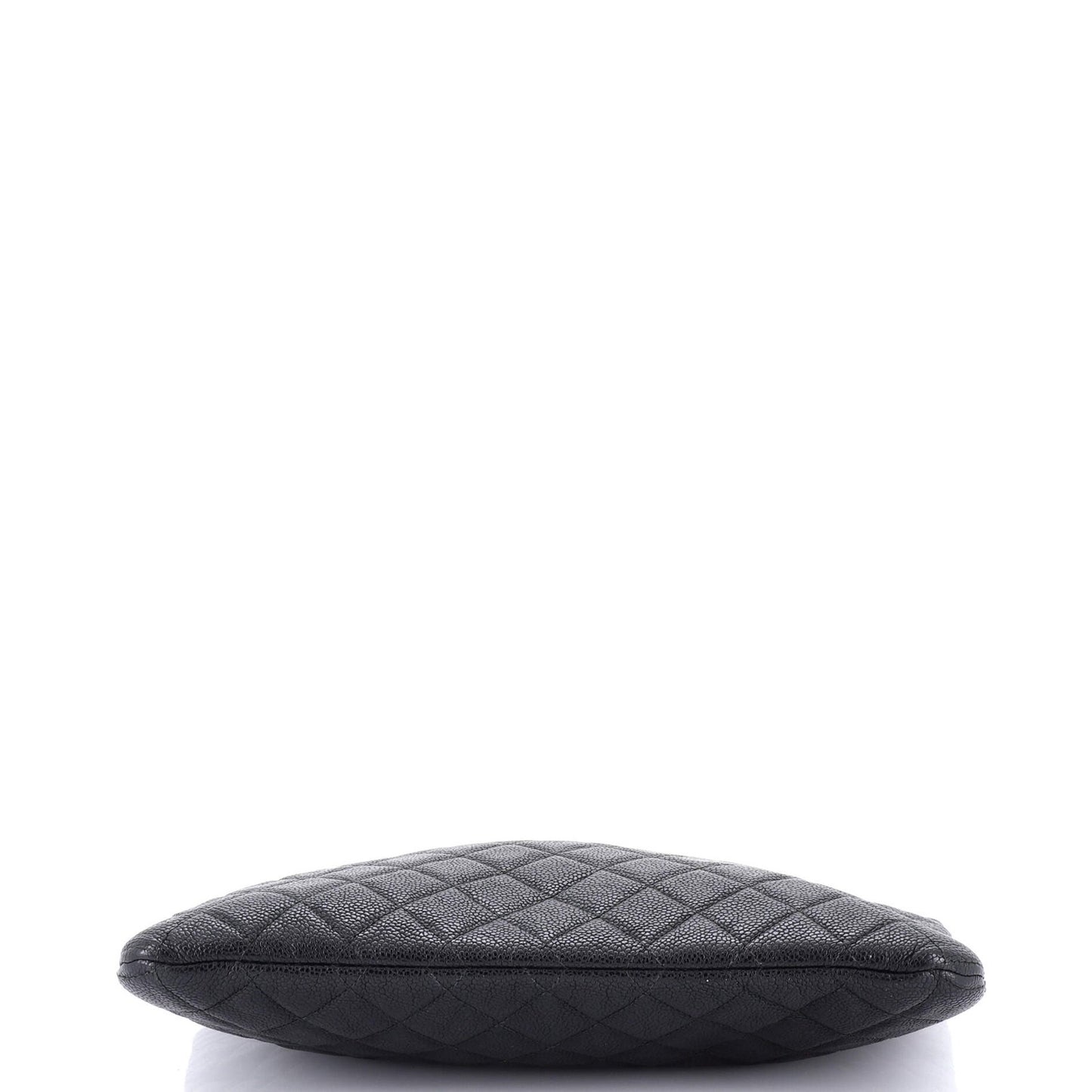Chanel Boy O Case Clutch Quilted Caviar Medium