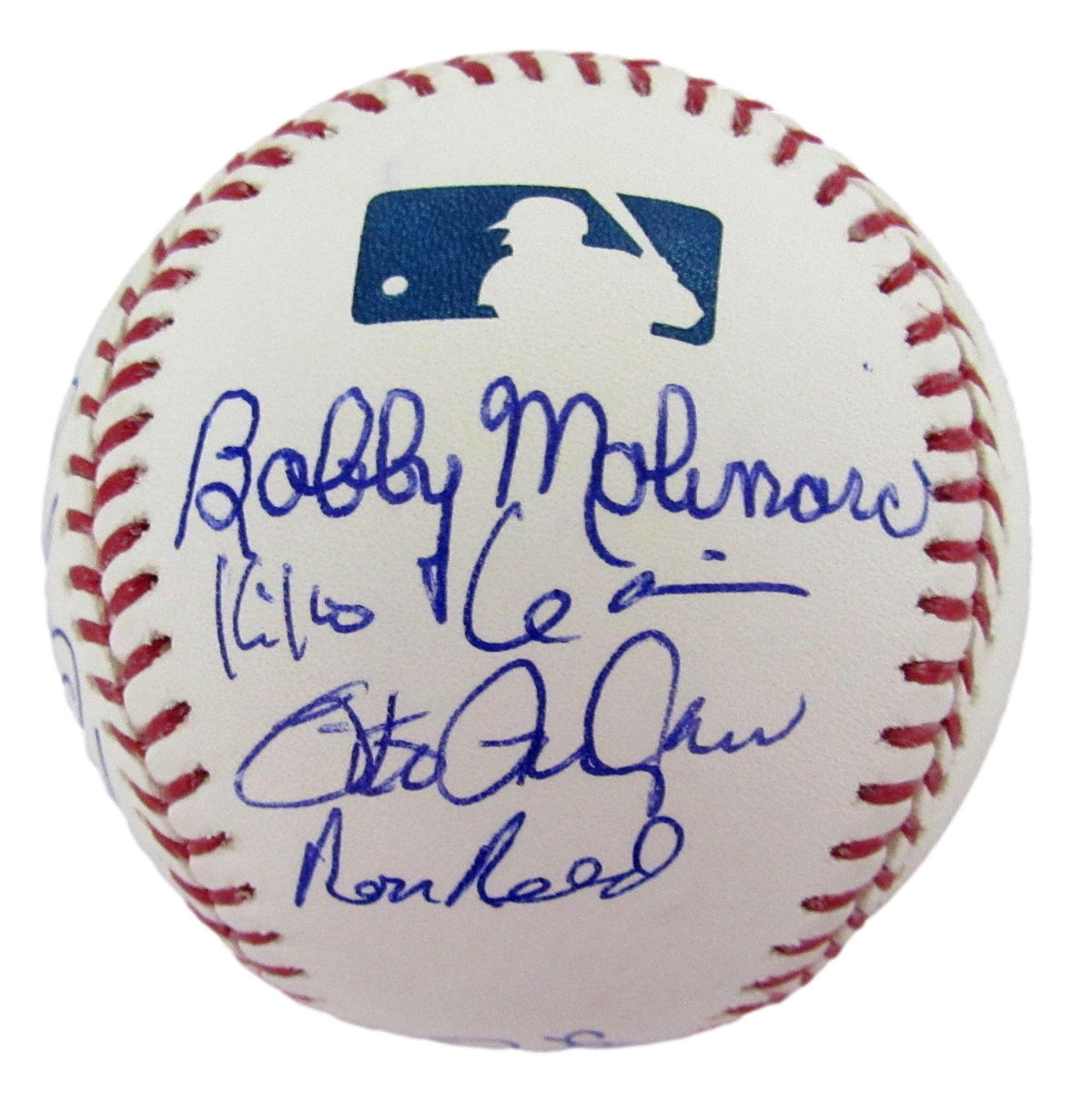 1983 NL Champs Phillies Team Signed by (19) OML Baseball Rose Schmidt HOF 12624
