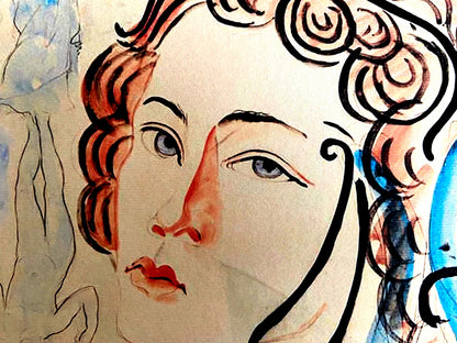 Francis Picabia Lithograph Coa Stamped Numbered Signed 175 Ex