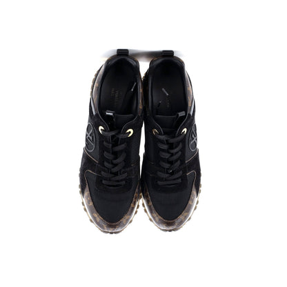 Louis Vuitton Women'S Run Away Sneakers Mesh With Monogram Canvas And Suede