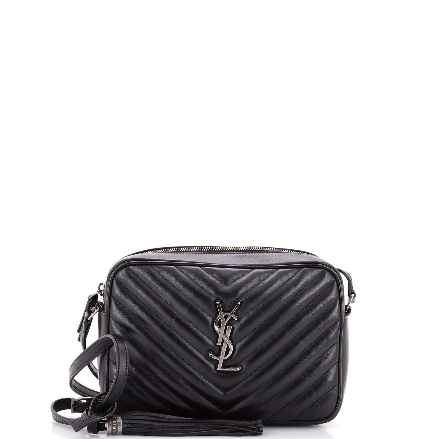 Saint Laurent Lou Camera Bag Matelasse Chevron Leather Small