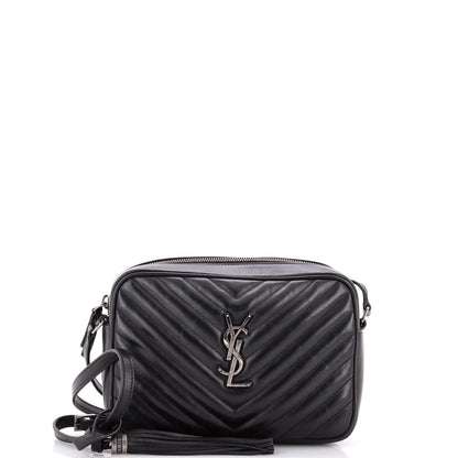 Saint Laurent Lou Camera Bag Matelasse Chevron Leather Small