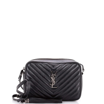 Saint Laurent Lou Camera Bag Matelasse Chevron Leather Small