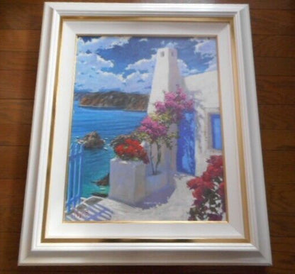 American Art Framed Oil on Canvas Large Signed Marko Mavrovich Original