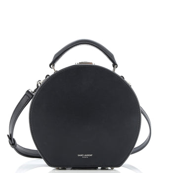 Saint Laurent Mica Hatbox Bag Leather Small