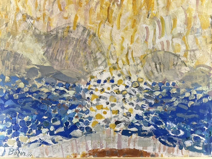 Gustav Bolin (France) Signed Original Oil