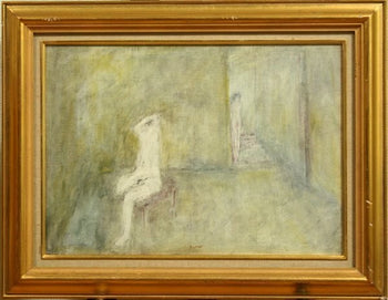 Nicole Bottet (French) Original Oil Painting 