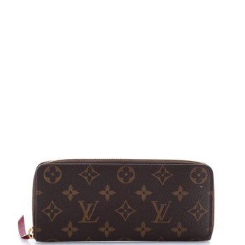 Louis Vuitton Clemence Wallet Monogram Canvas