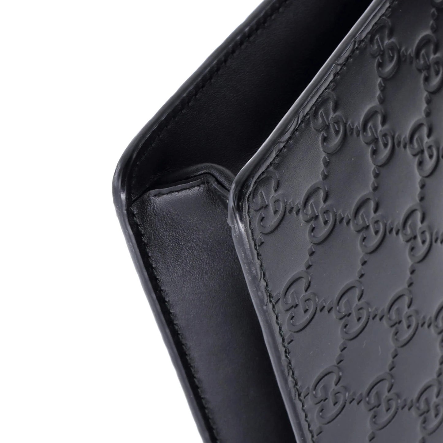 Gucci Zip Messenger Bag Guccissima Leather Large