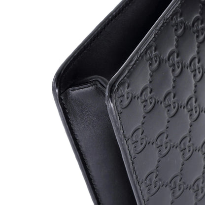 Gucci Zip Messenger Bag Guccissima Leather Large