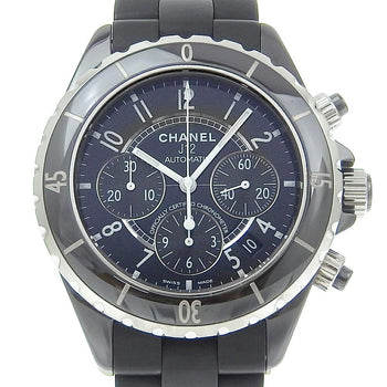 Chanel J12 Chronograph Date H0939 Ceramic Automatic 41Mm Matte Black