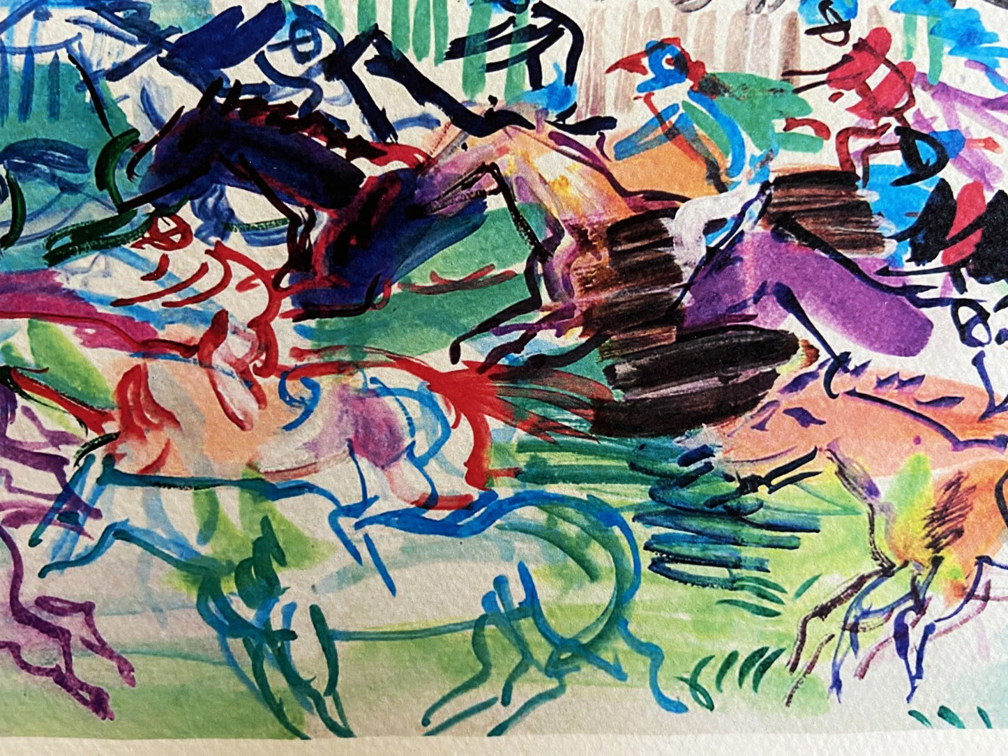 Raoul Dufy, Hand-Signed Limited Coa Lithograph Op