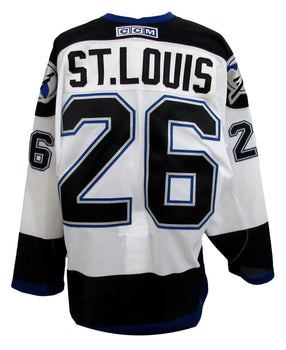 Martin St. Louis Unsigned Ccm Hockey Jersey Tampa Bay Lightning 177103