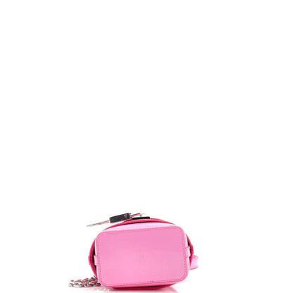 Givenchy Gv Shark Lock Bucket Bag Leather Micro