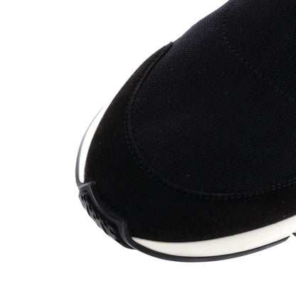 Hermes Men'S Sock High-Top Sneakers Knit Fabric With Leather