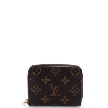 Louis Vuitton Zippy Coin Purse Monogram Canvas