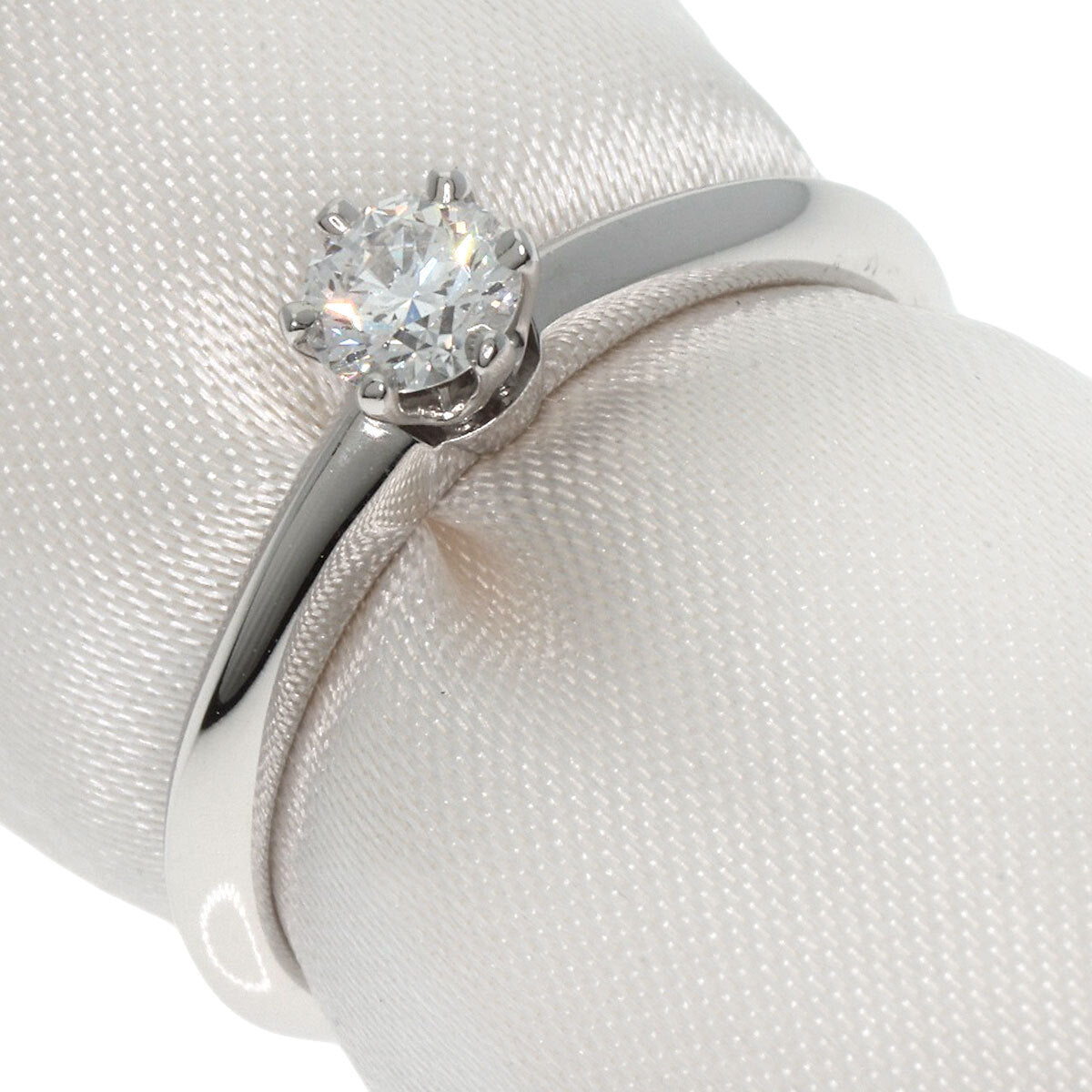 Tiffany&Co.   Ring Solitaire Diamond Knife Edge