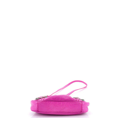 Balenciaga Le Cagole Giant Studs Shoulder Bag Leather Mini