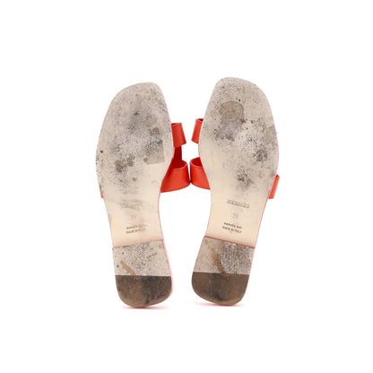 Hermes Women'S Oran Sandals Leather
