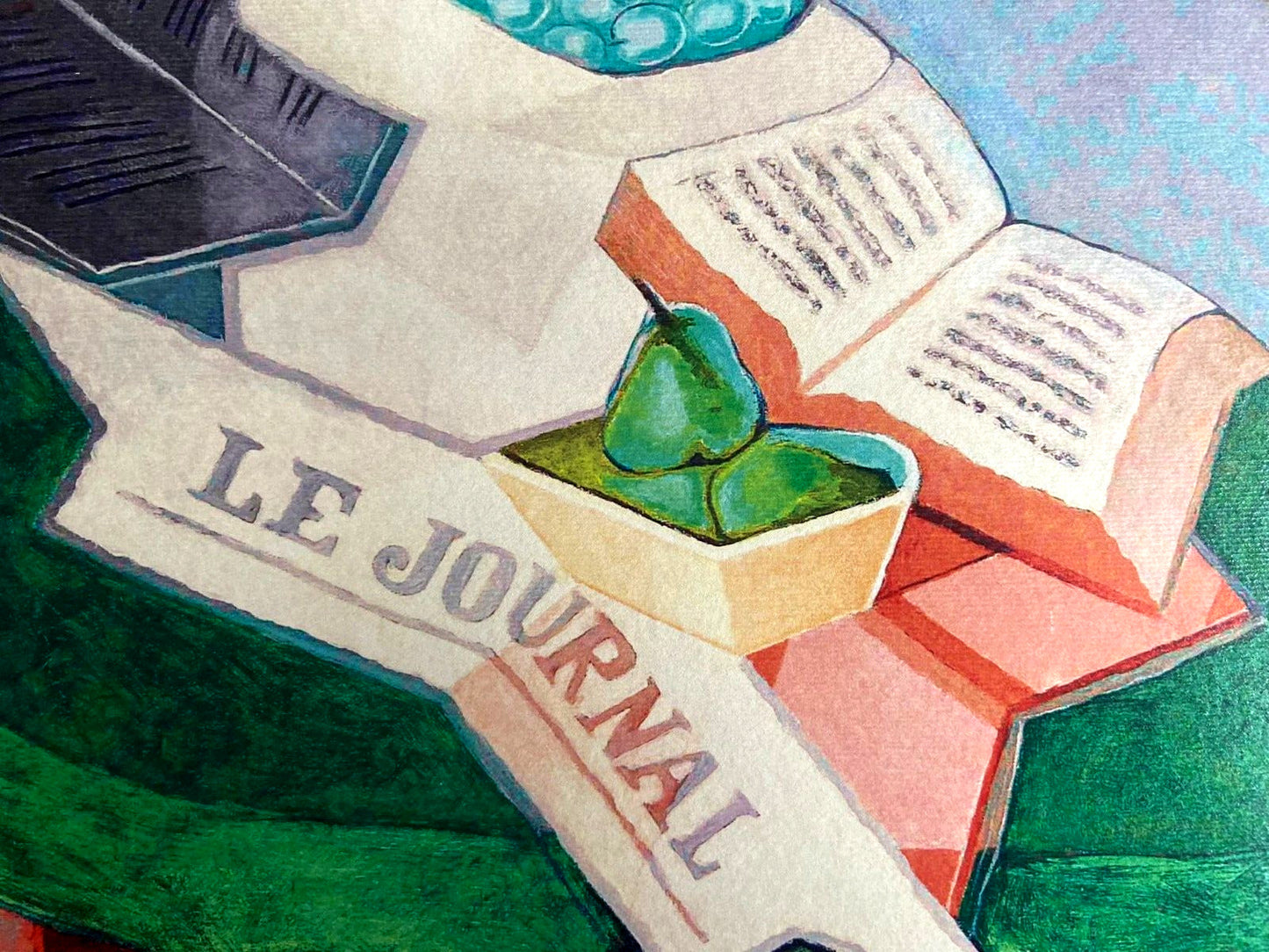 Juan Gris Lithograph Hand Numbered Coa Stamp - Paul Klee