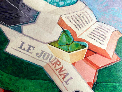 Juan Gris Lithograph Hand Numbered Coa Stamp - Paul Klee