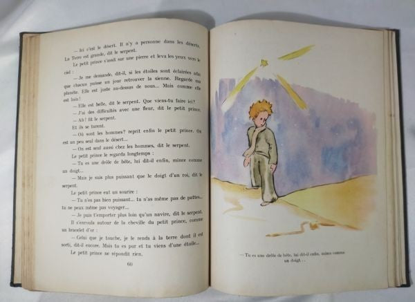 Le Petit Prince  Antoine De Saint-Exupry  1945 Gallimard French First Edition