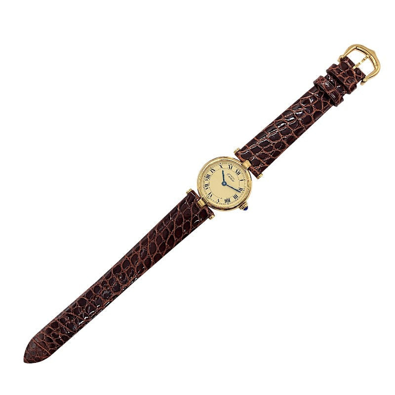 Cartier Must Vendome W1002253 Ivory Gold Sv/Gf