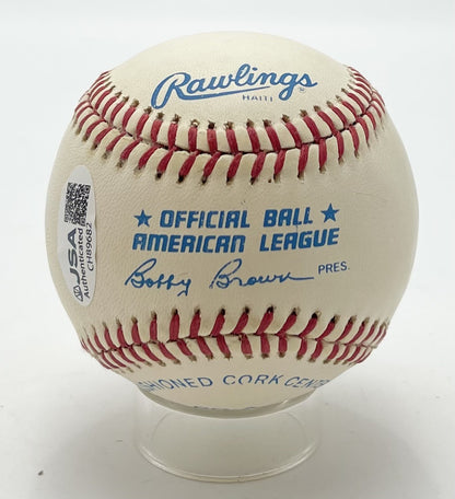 Bob Keegan Signed/Inscribed Oal Baseball 1957 No Hitter White Sox Jsa 201088