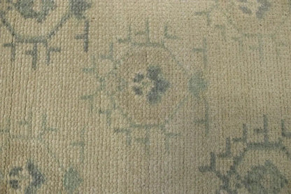6X9 Ft Handmade Wool Oriental Rug Allover Floral