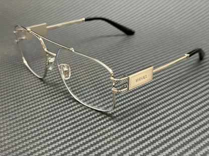 Versace Ve1302 1000 Silver Men'S 57 Mm Eyeglasses