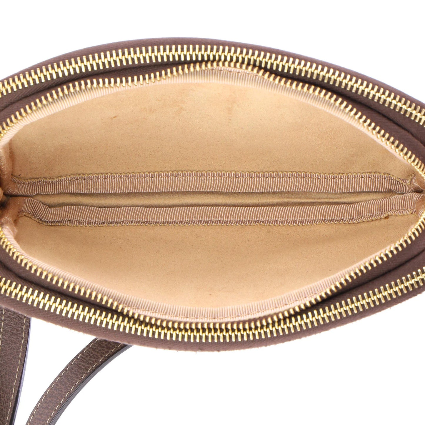 Gucci Ophidia Triple Zip Crossbody Bag Gg Coated Canvas Mini