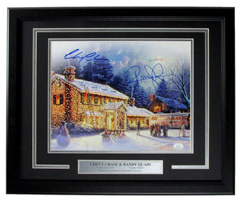 Chevy Chase/Randy Quaid Autographed 11X14