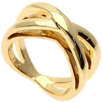 Tiffany&Co.   Ring Cross K18 Yellow Gold