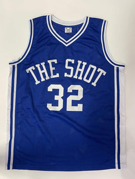 Christian Laettner Autographed Duke Custom Jersey (Jsa)