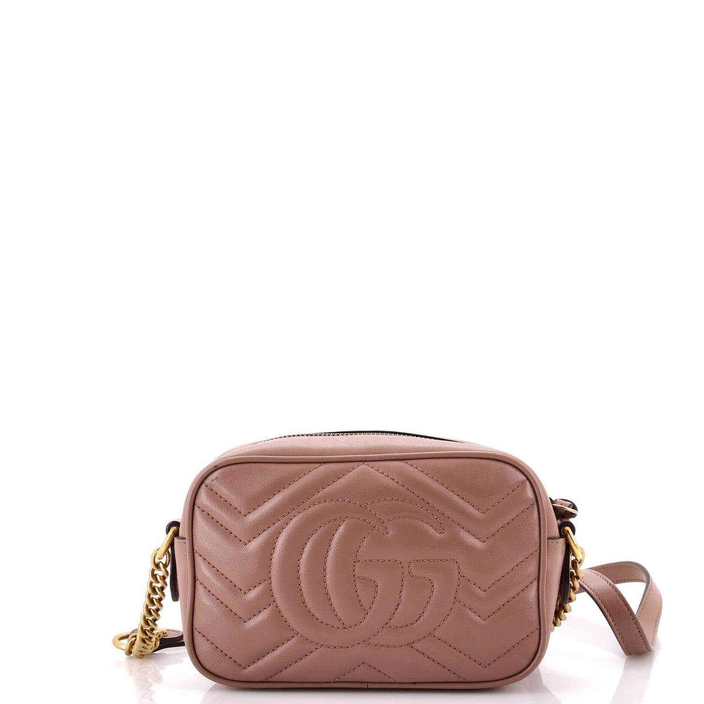 Gucci Gg Marmont Shoulder Bag Matelasse Leather Mini