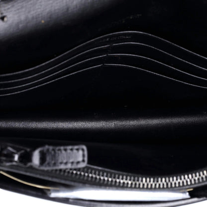 Saint Laurent Sunset Top Handle Chain Wallet Leather